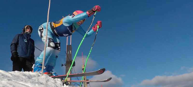 Starting Gate at Division 1 State Ski Finals