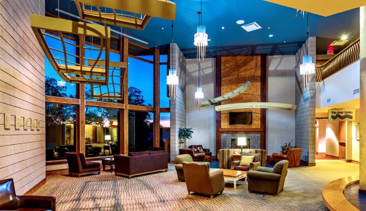 The Lodge at Cedar River Lobby