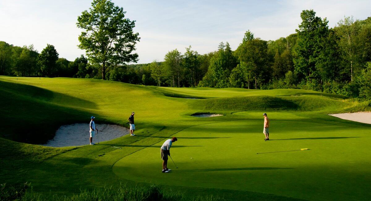 Cedar River Hole 13 Green