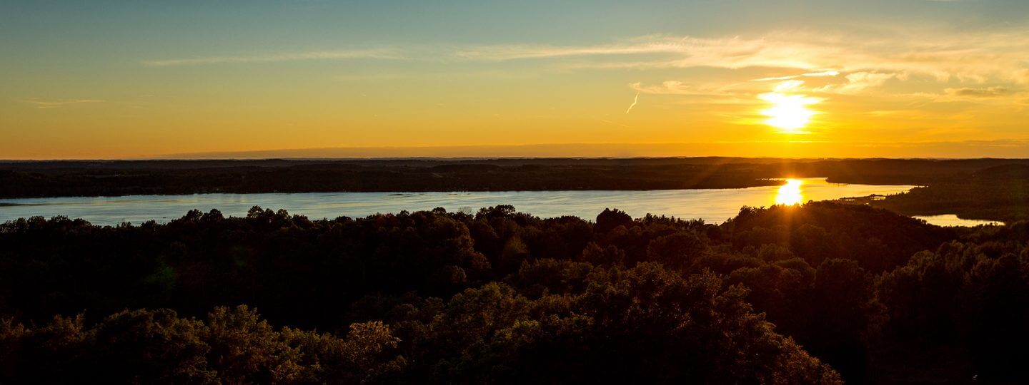 Lake Bellaire at Sunset