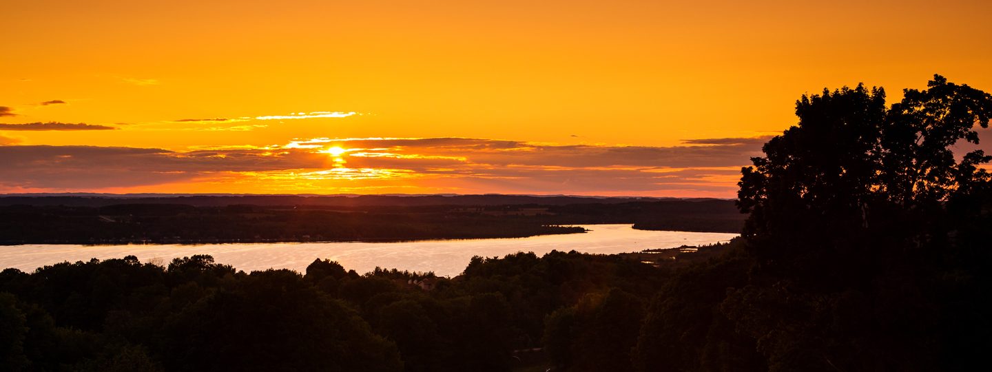 Lake Bellaire at Sunset