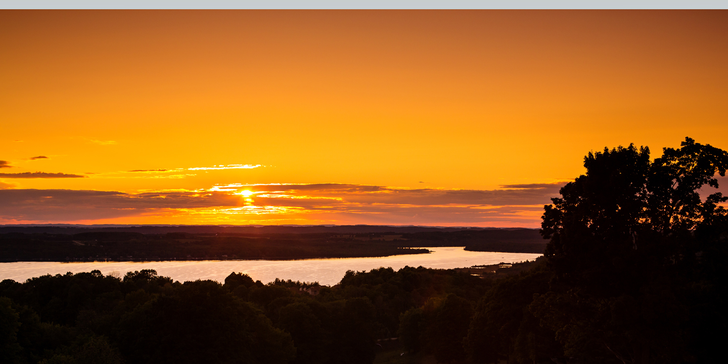 Lake Bellaire at Sunset