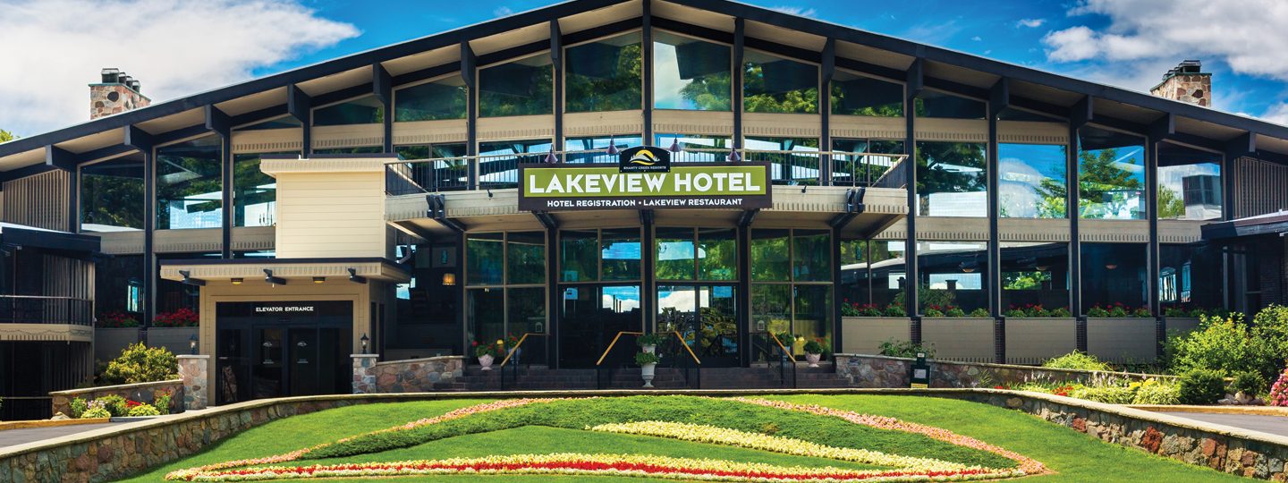 Front of The Lakeview Hotel