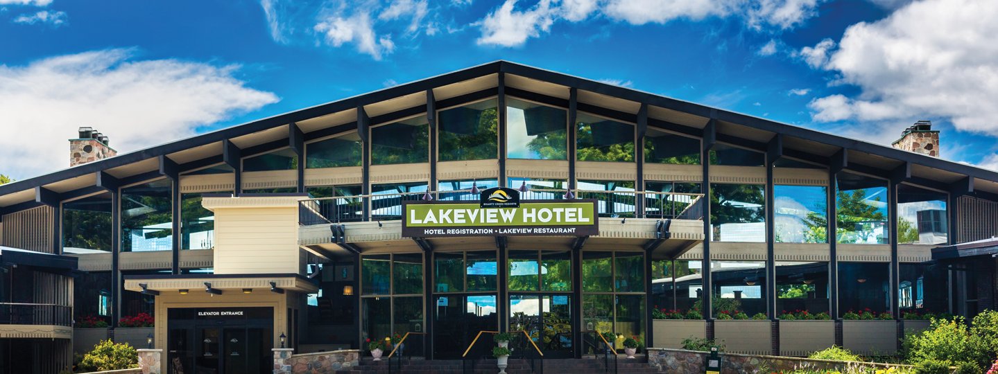 Front of The Lakeview Hotel