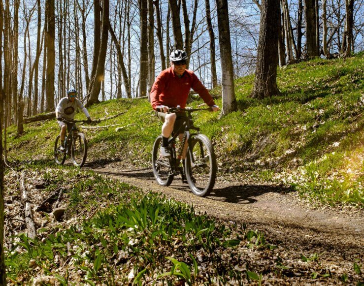 Glacial Hills Bike Riding