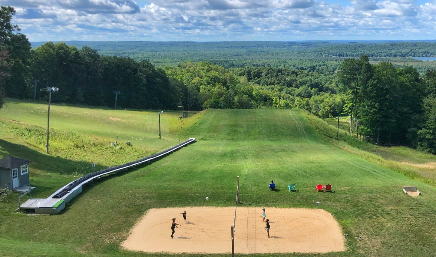 Volleyball Court at Summit Village