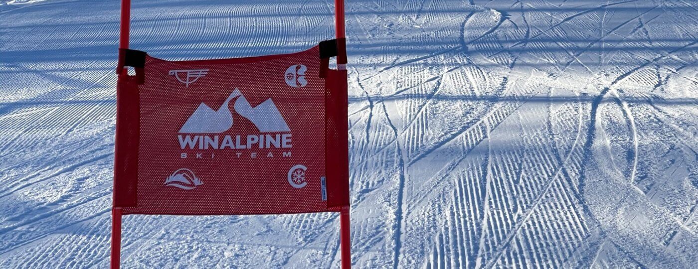win-alpine race camp flags
