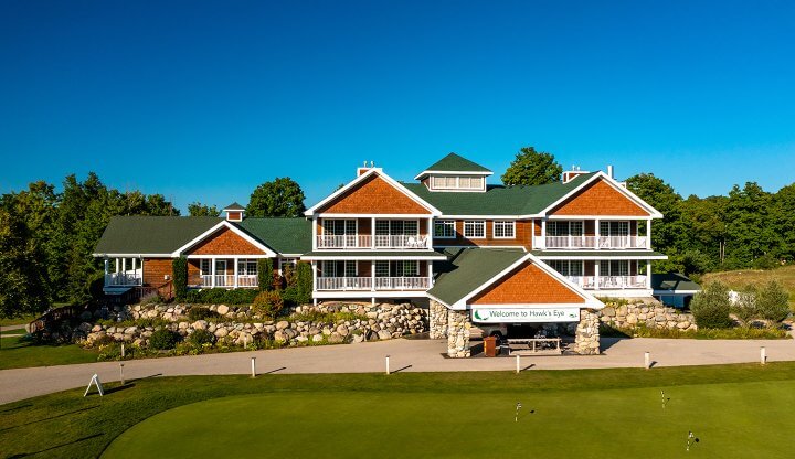 Hawk's Eye GC - Clubhouse