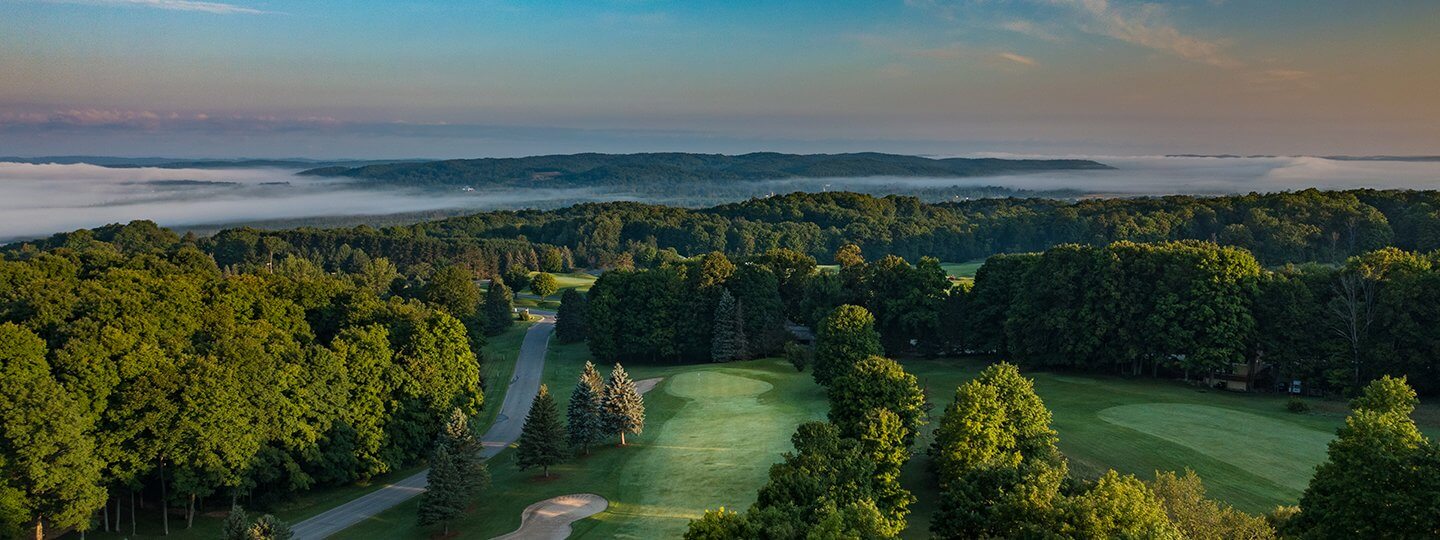 Aerial of Summit GC #10 and 11