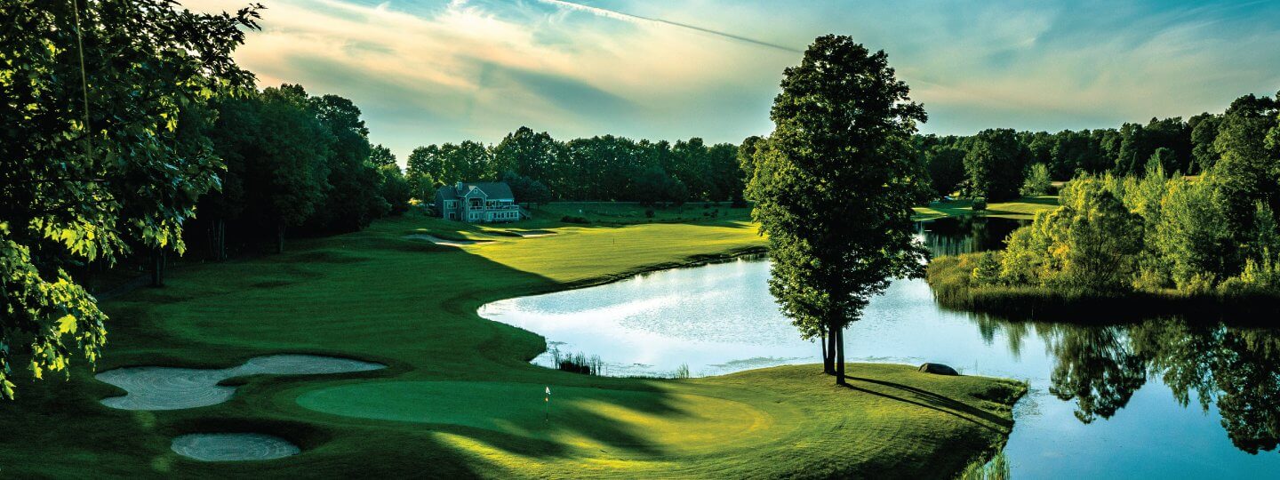 Cedar River Golf Course - Hole #7 Green