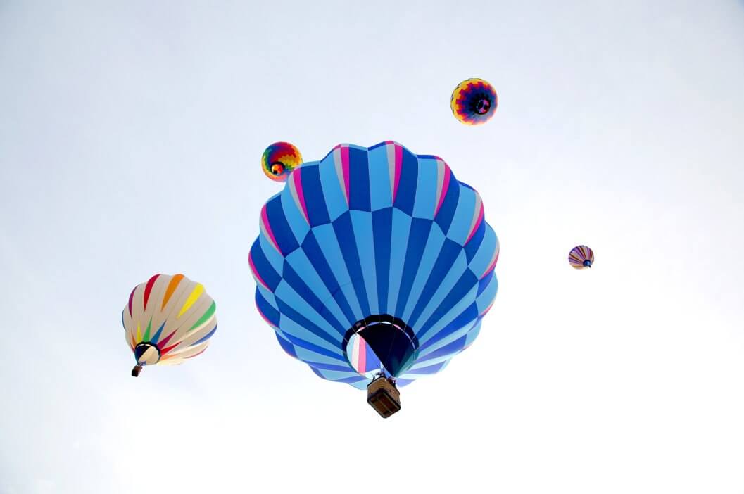 blue balloon from balloons over bellaire