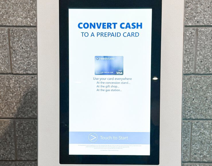 Cash to Card Machine
