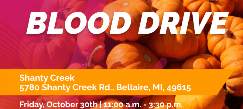 Versiti Blood Drive flyer for 10.30.2026
